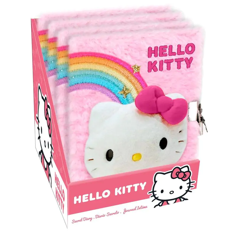 Hello Kitty jurnal de pluș poza produsului