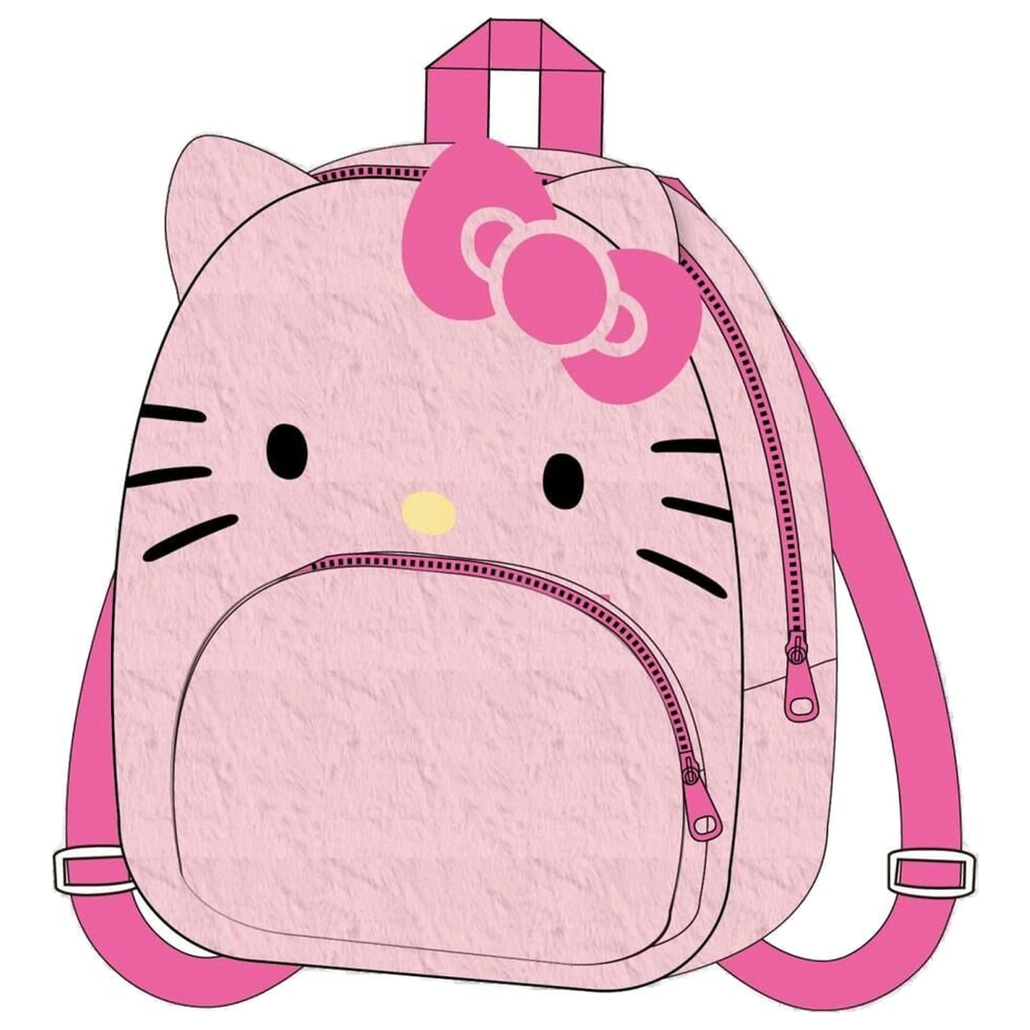 Rucsac din plus Hello Kitty 28 cm poza produsului
