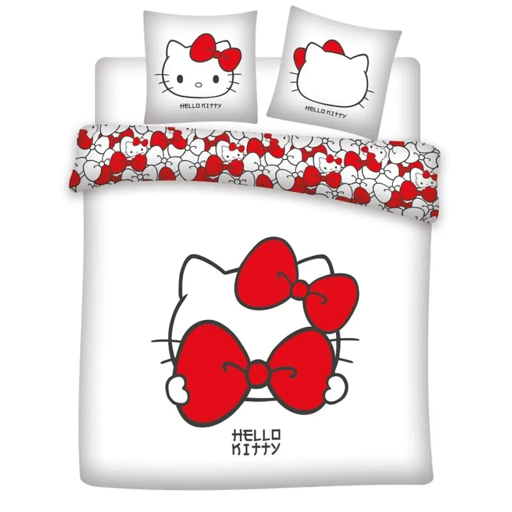 Hello Kitty policoton husa pilota pat 135cm poza produsului