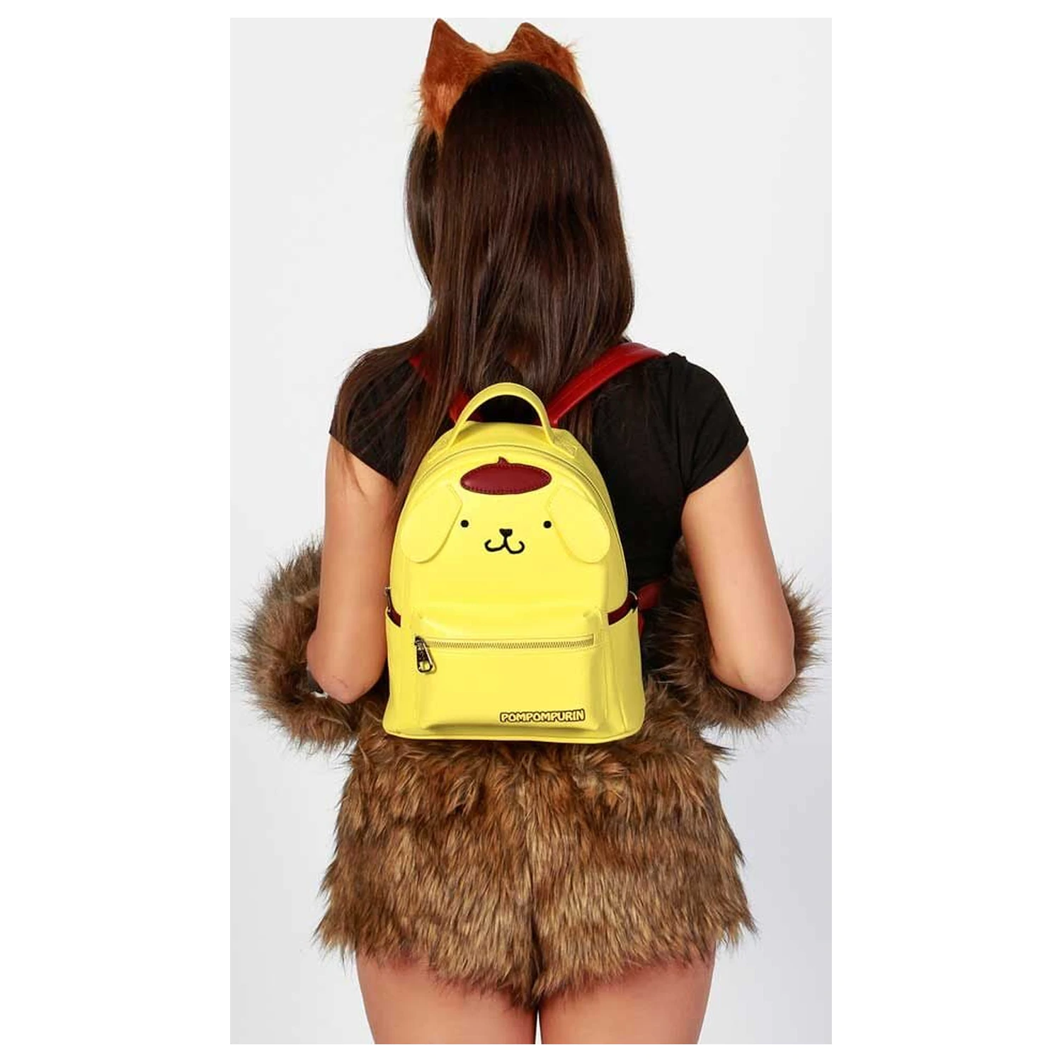 Rucsac Hello Kitty Pompompurin 29cm poza produsului