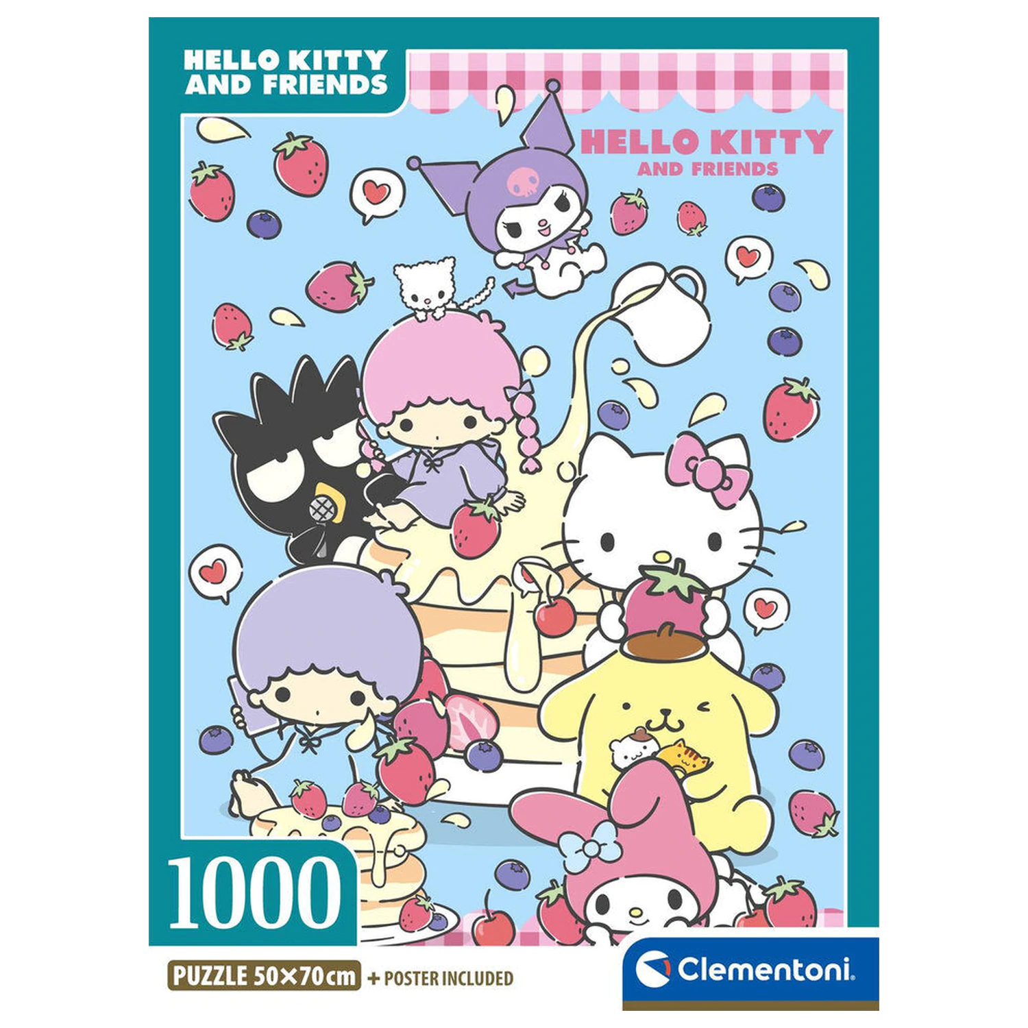 Hello Kitty puzzle 1000 piese poza produsului