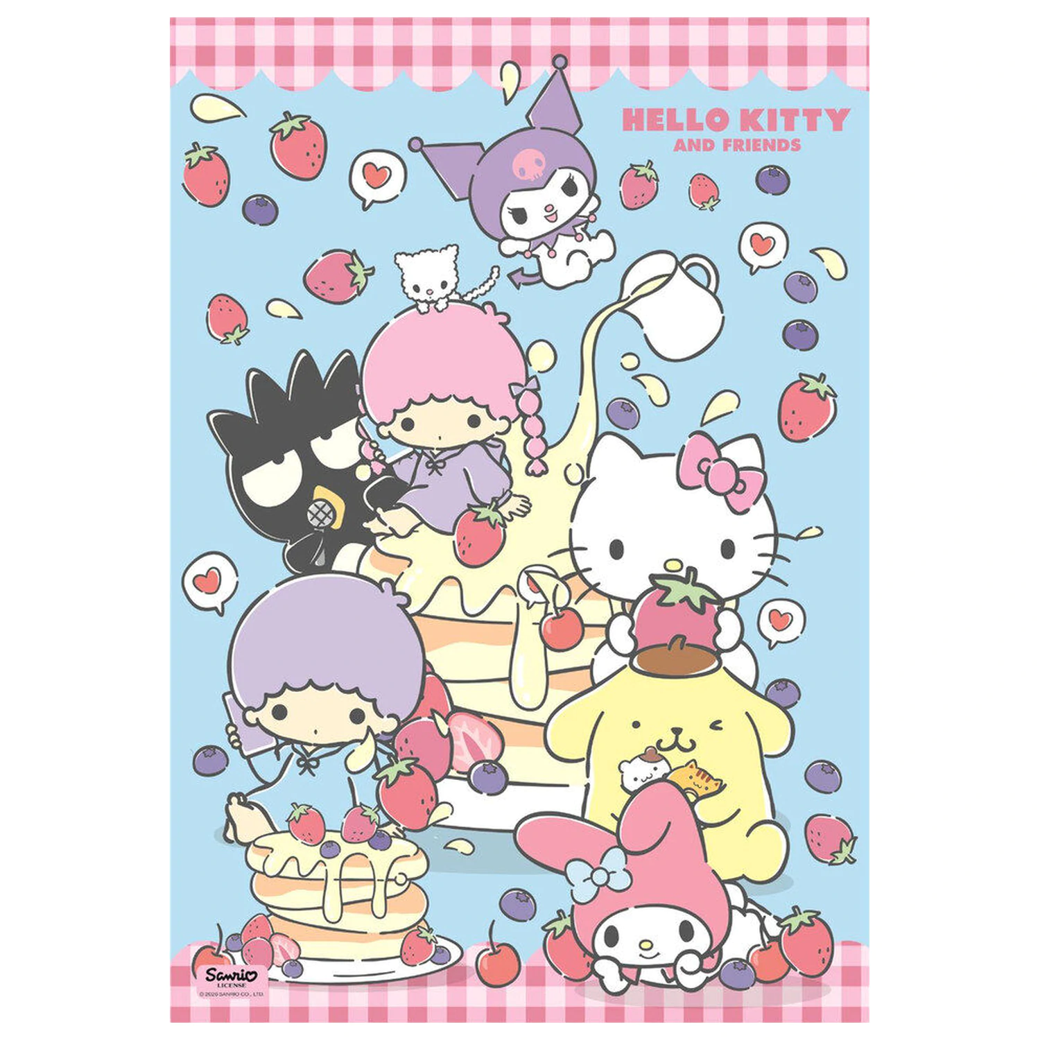 Hello Kitty puzzle 1000 piese poza produsului
