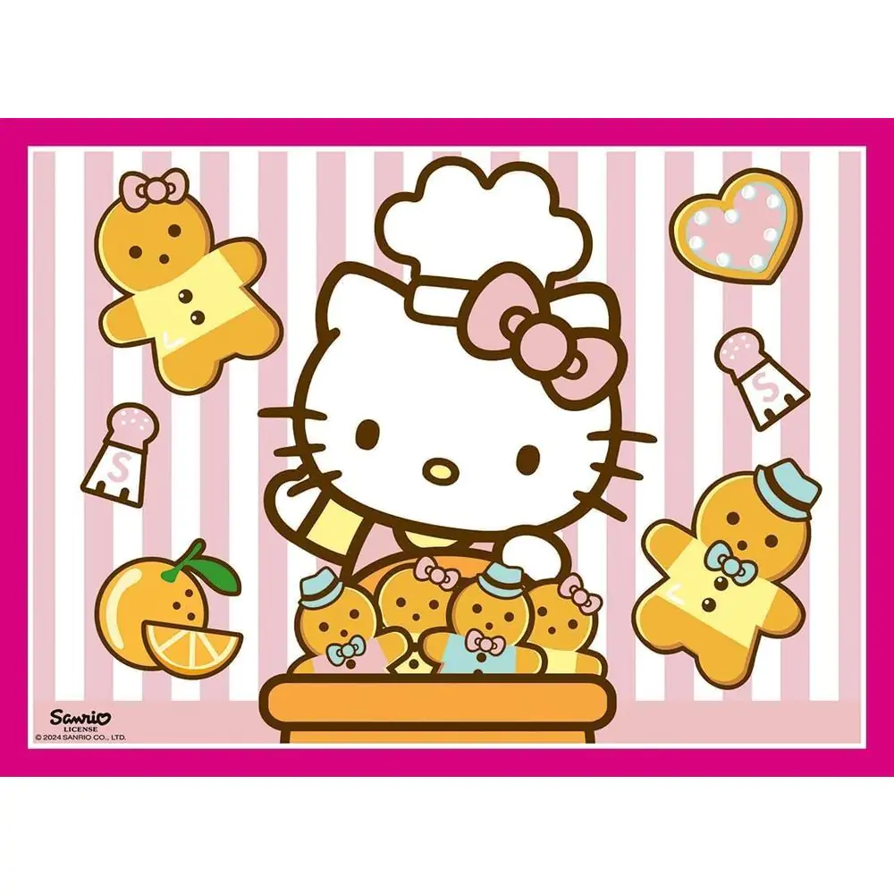 Hello Kitty puzzle 12-16-20-24 piese poza produsului