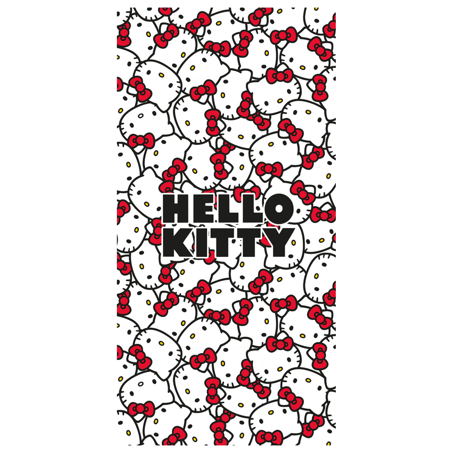 Hello Kitty Red Bows prosop poza produsului