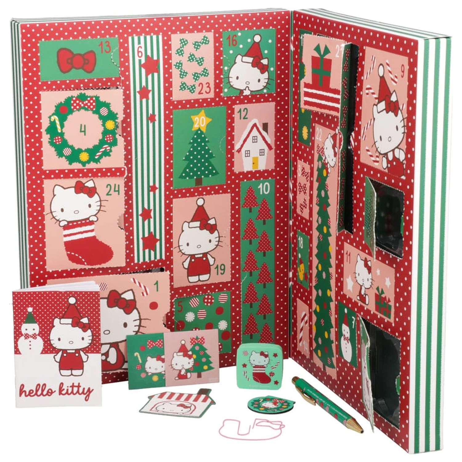 Hello Kitty Calendar Advent Papetărie 24 Zile poza produsului