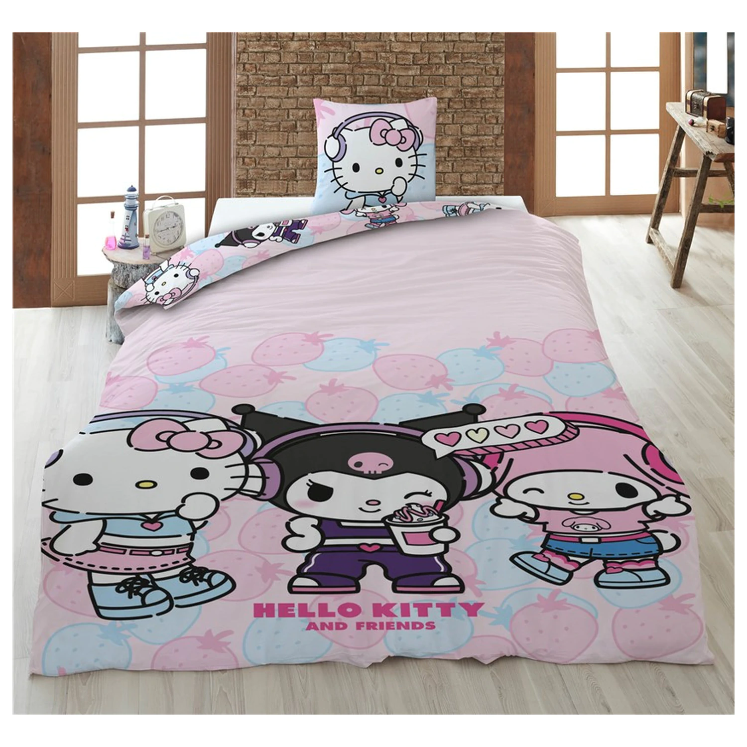 Hello Kitty Strawberry husa de pilota poza produsului