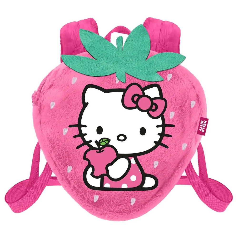 Hello Kitty rucsac pluș Strawberry poza produsului