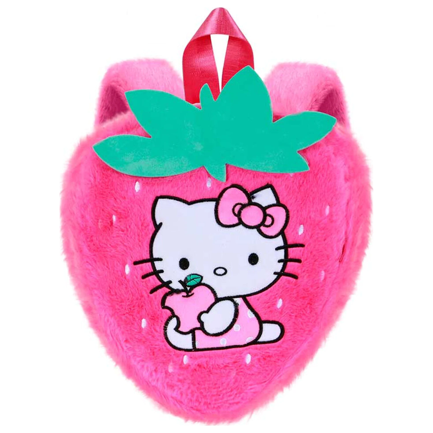 Hello Kitty rucsac pluș Strawberry poza produsului