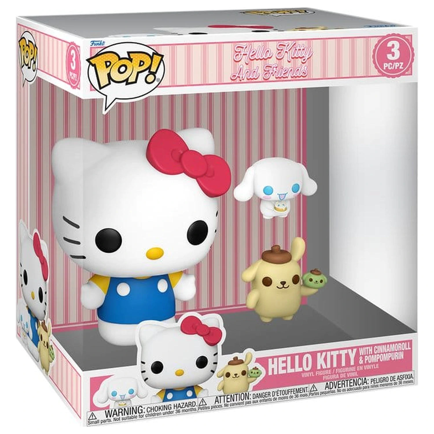 Hello Kitty Super Sized Jumbo Funko POP! Vinyl Figurina 3-Pack Bundle 25 cm poza produsului