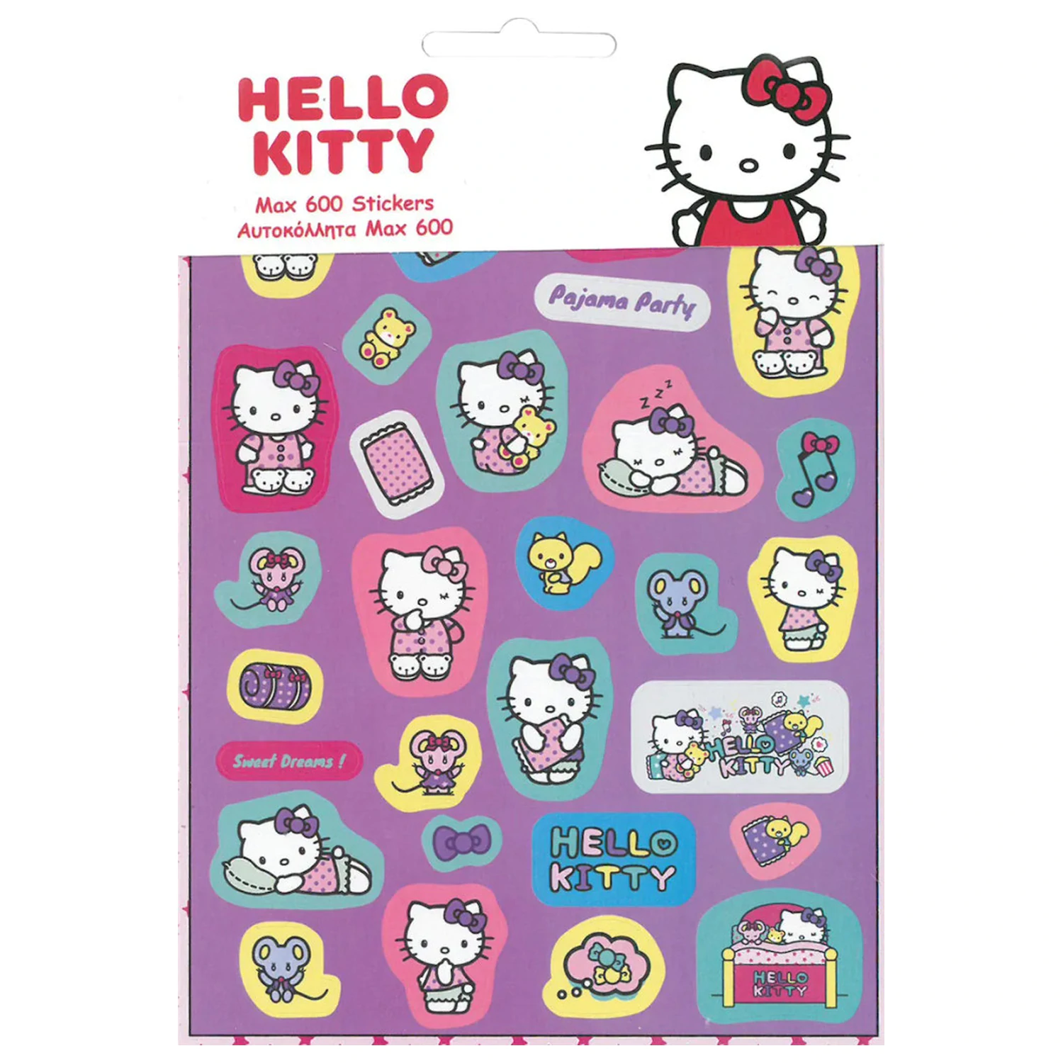 Hello Kitty Sweet set de 600 de autocolante (piese) poza produsului