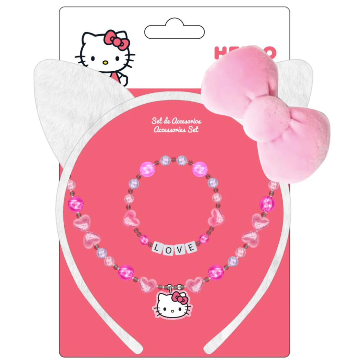 Hello Kitty Set de Bijuterii si Bentita Dulce poza produsului
