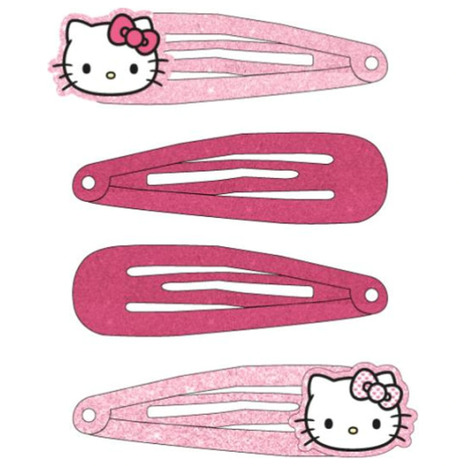 Hello Kitty Sweet Set 4 Clame de Par poza produsului