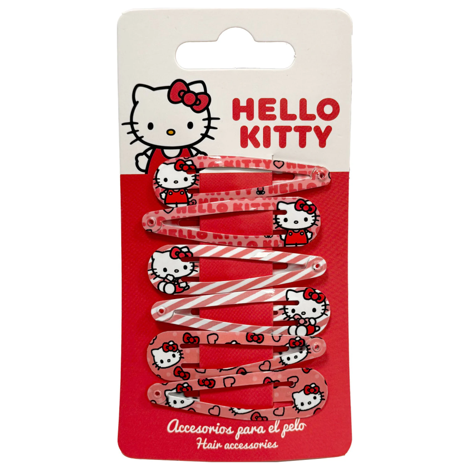 Hello Kitty Sweet Hair Clip Set 6 bucăți poza produsului