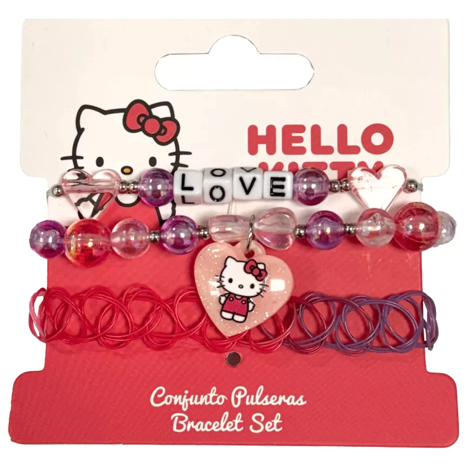 Hello Kitty Set de 3 bratari dulci poza produsului