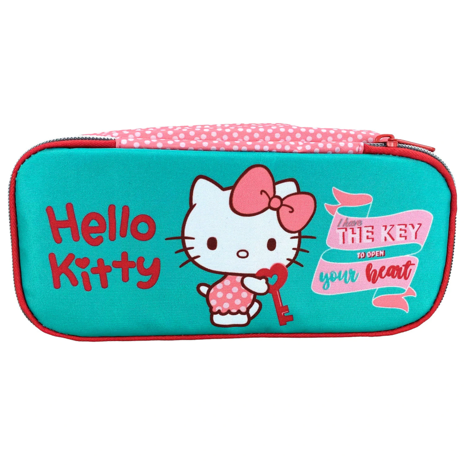 Hello Kitty Sweetheart 2 Compartment Penar 26 cm poza produsului