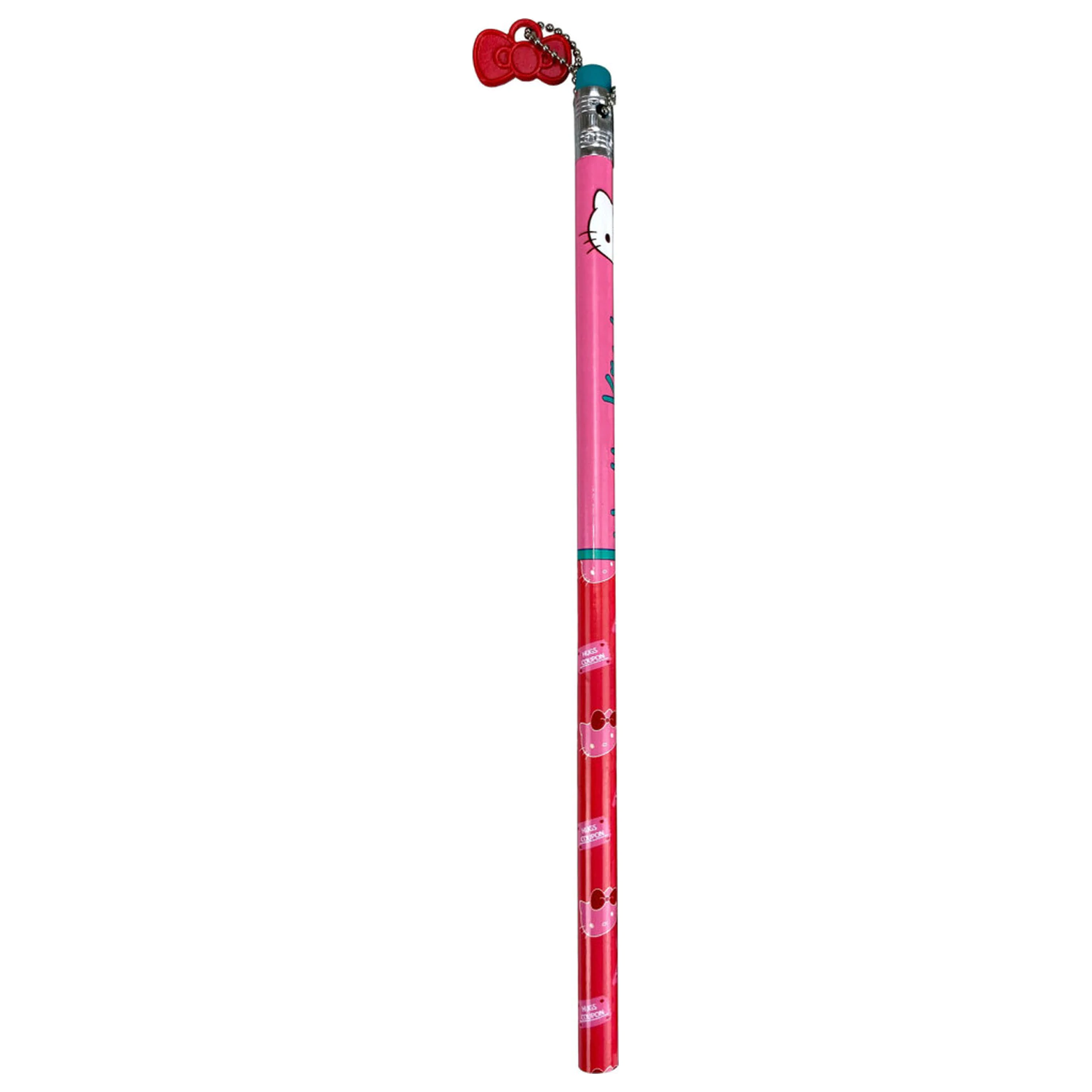 Hello Kitty Sweetheart Pink Creion Grafit HB cu Topper poza produsului
