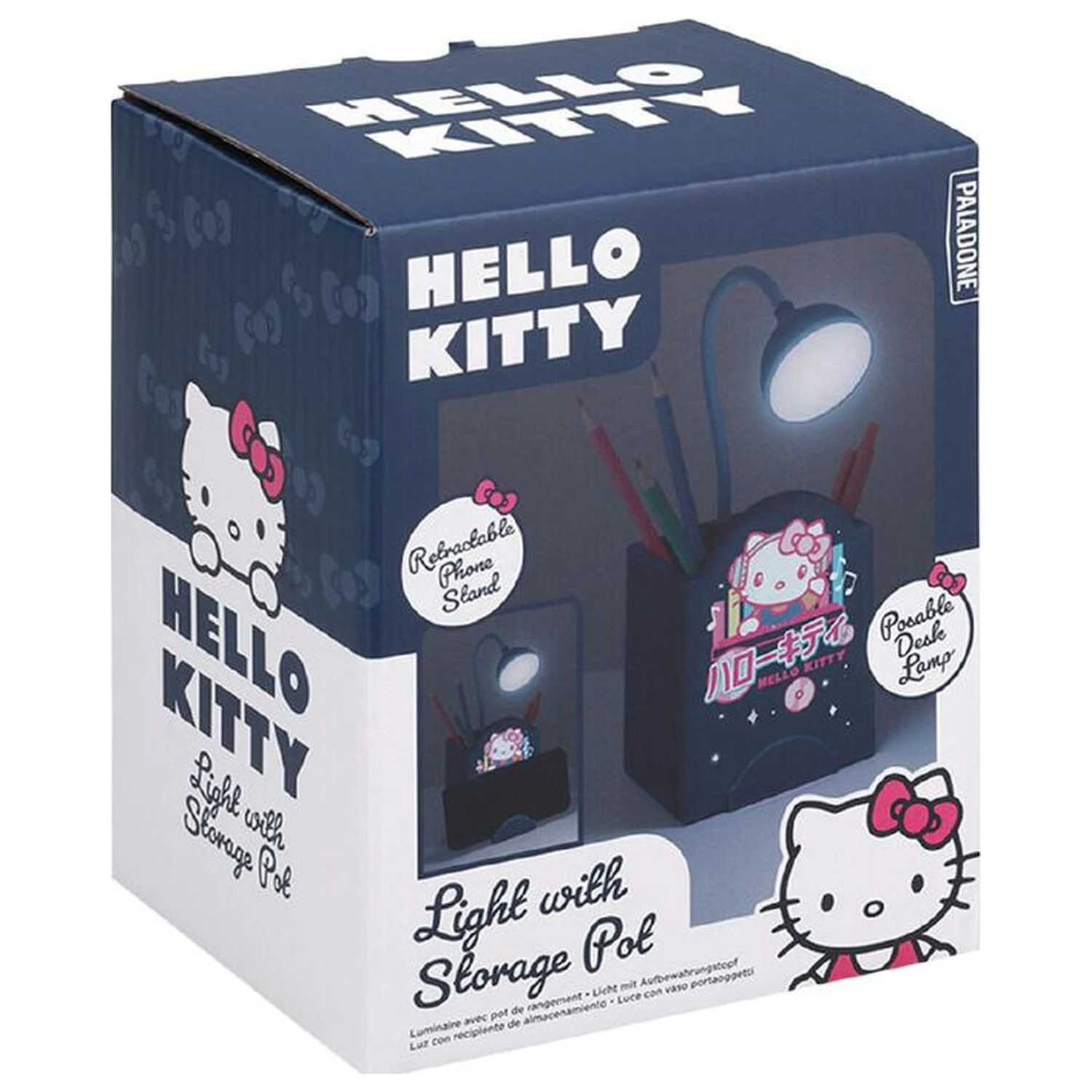Hello Kitty recipient de depozitare si lumina poza produsului