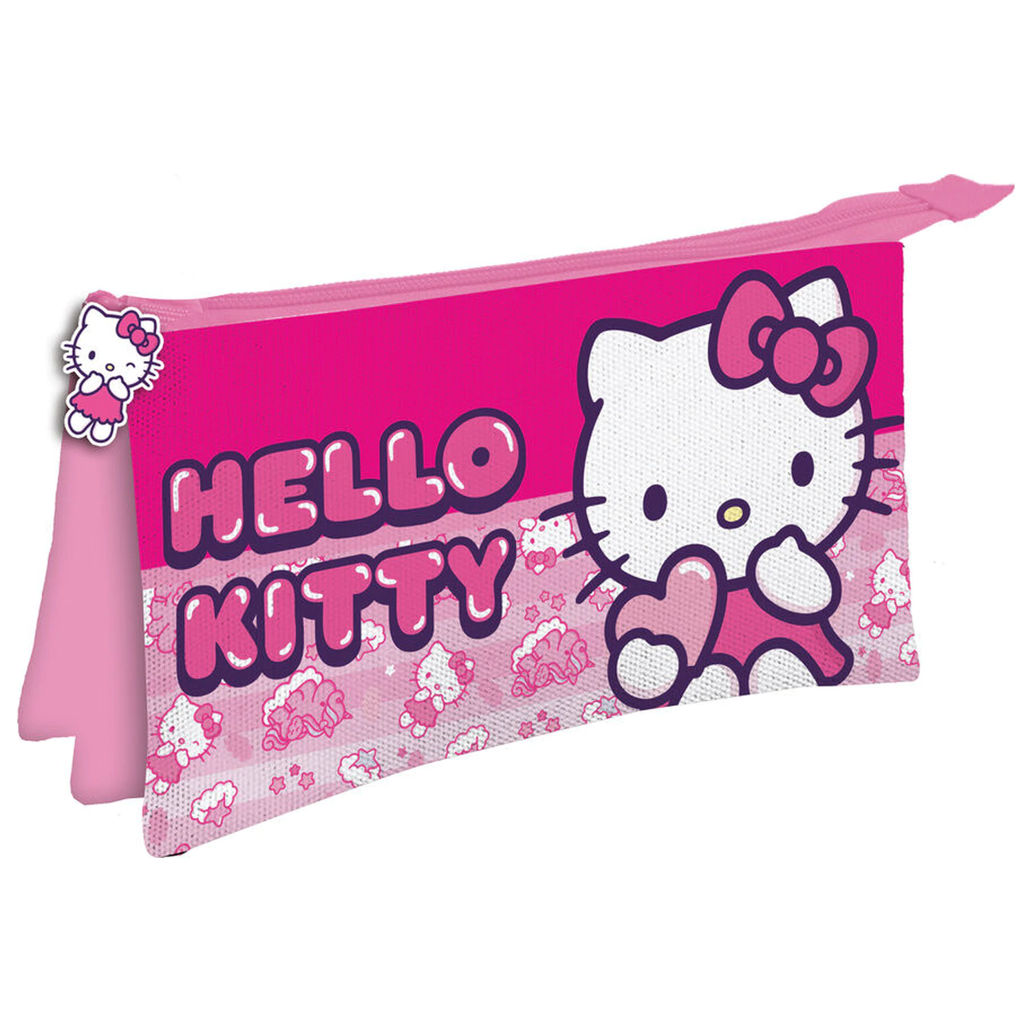 Hello Kitty triplu penar poza produsului