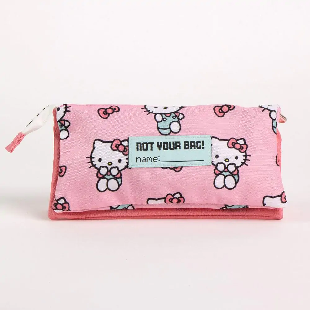 Hello Kitty etui triplu pentru creioane poza produsului