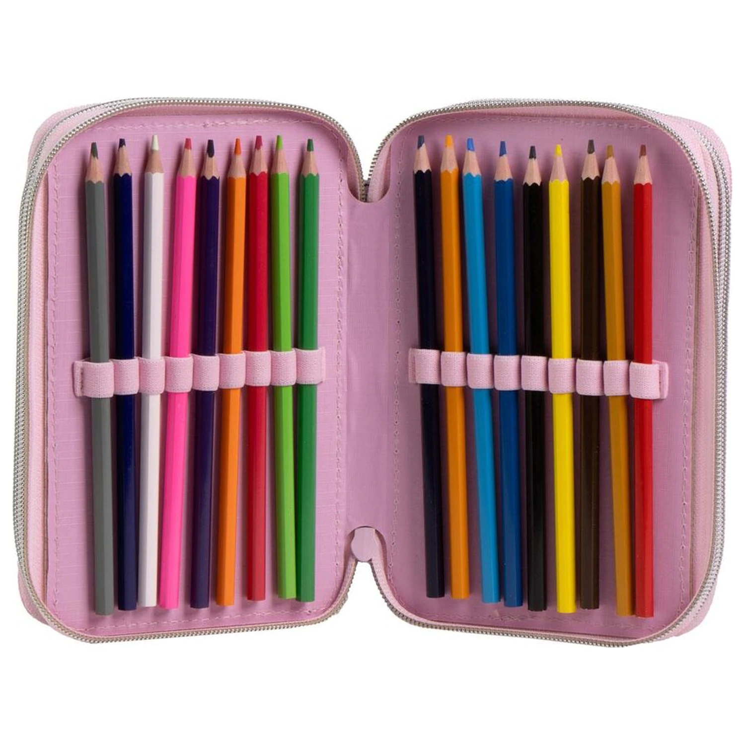 Hello Kitty etui triplu pentru creioane poza produsului