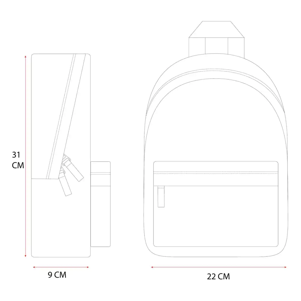 Rucsac Hello Kitty We Meet Again 31 cm poza produsului