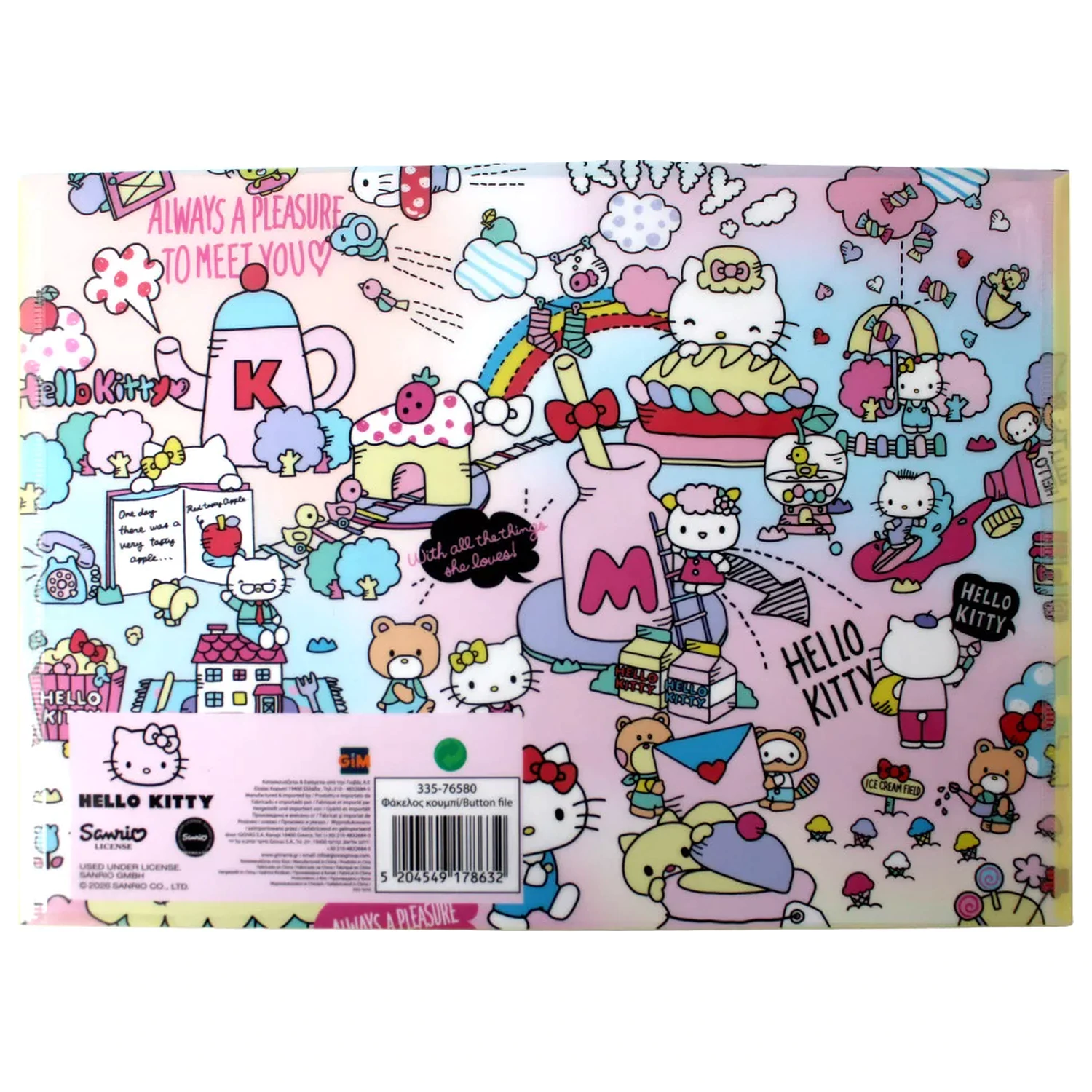 Hello Kitty World Mapa documente A4 poza produsului