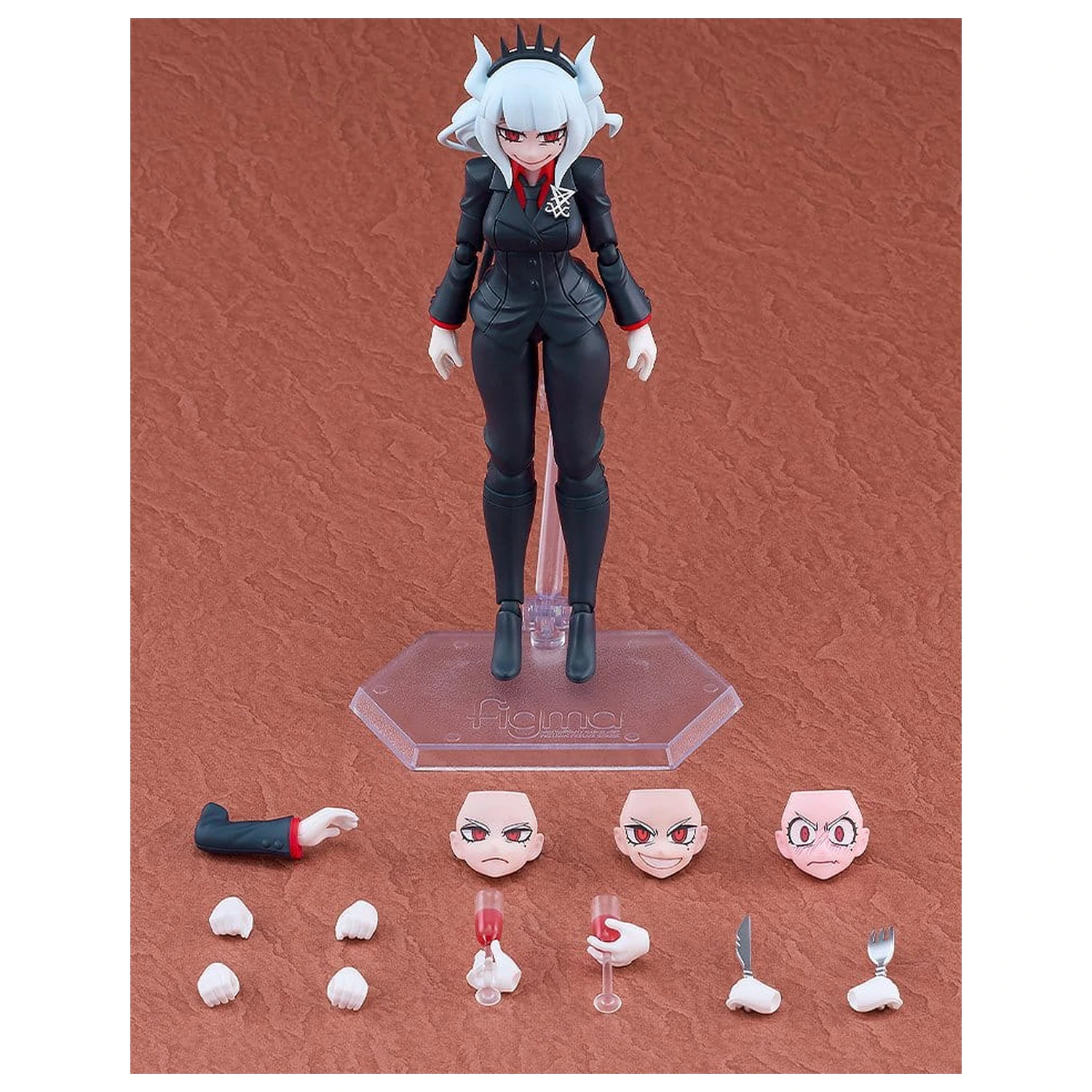 Helltaker Figma Figurina de actiune Lucifer 15 cm poza produsului