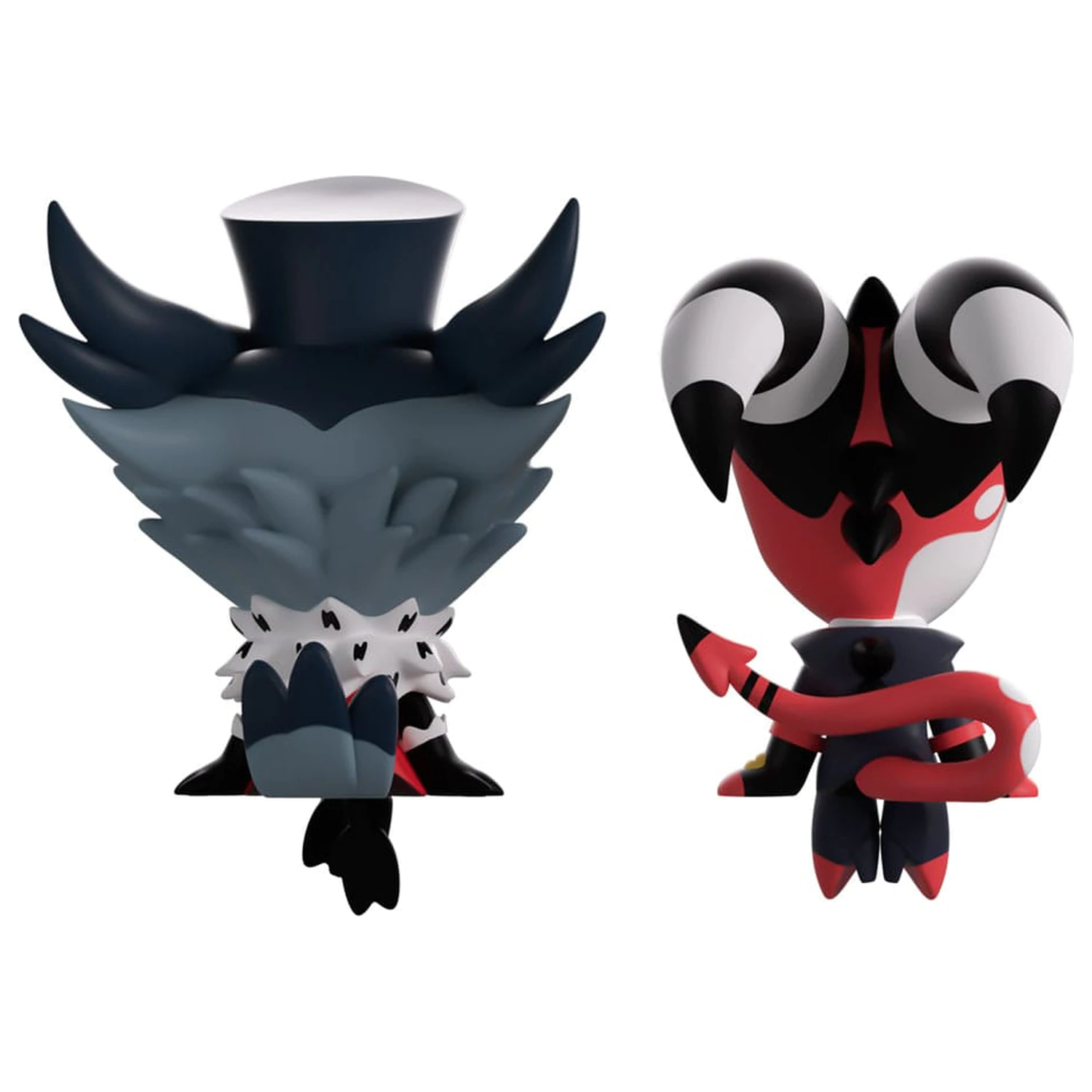 Figurine de vinil Helluva Boss Blitzo si Stolas Monitor Buddiez poza produsului
