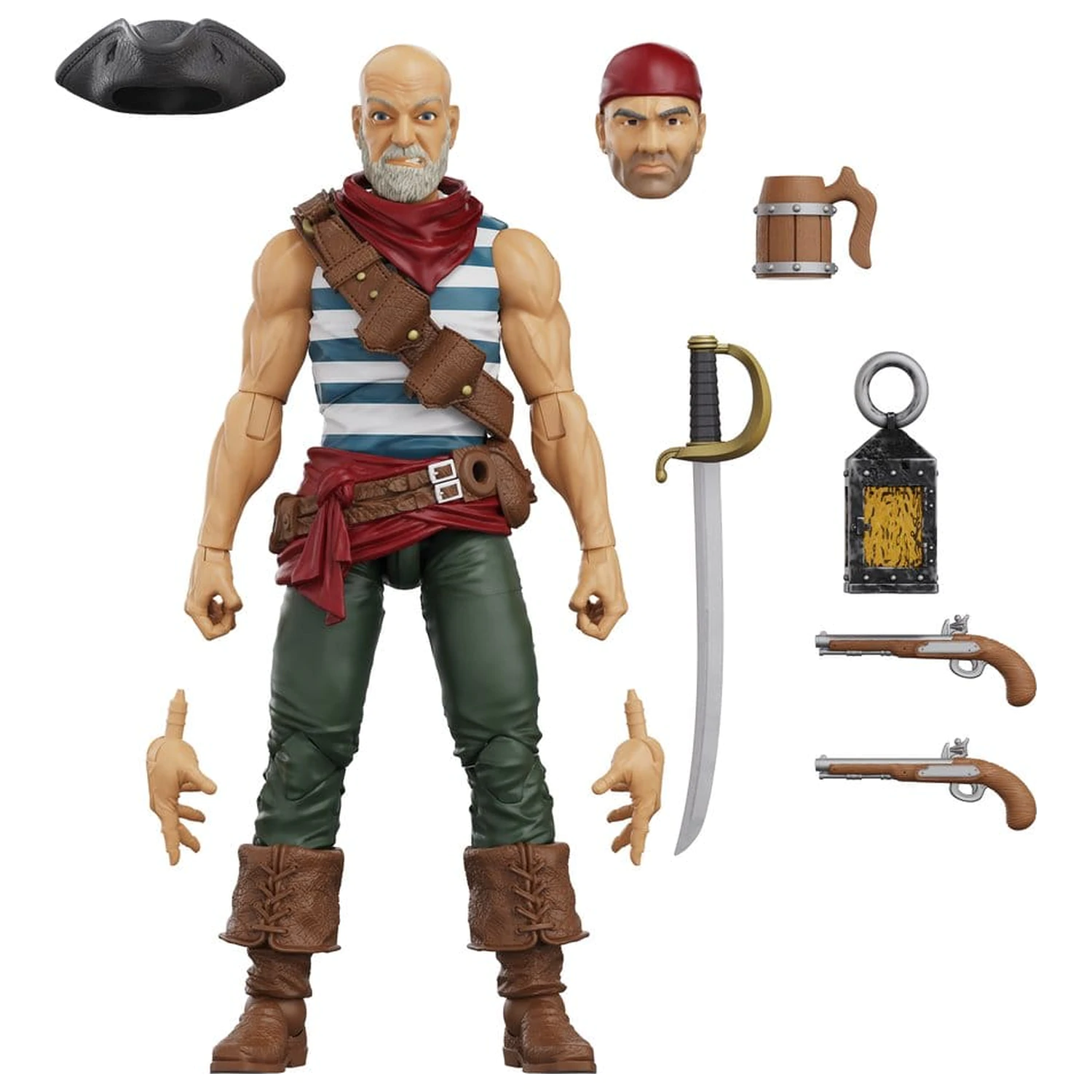 Hero H.A.C.K.S. Core Action Figure 1/18 Heroes and Villains Wave 1 Daniel Wright: Pirate Quartermaster poza produsului