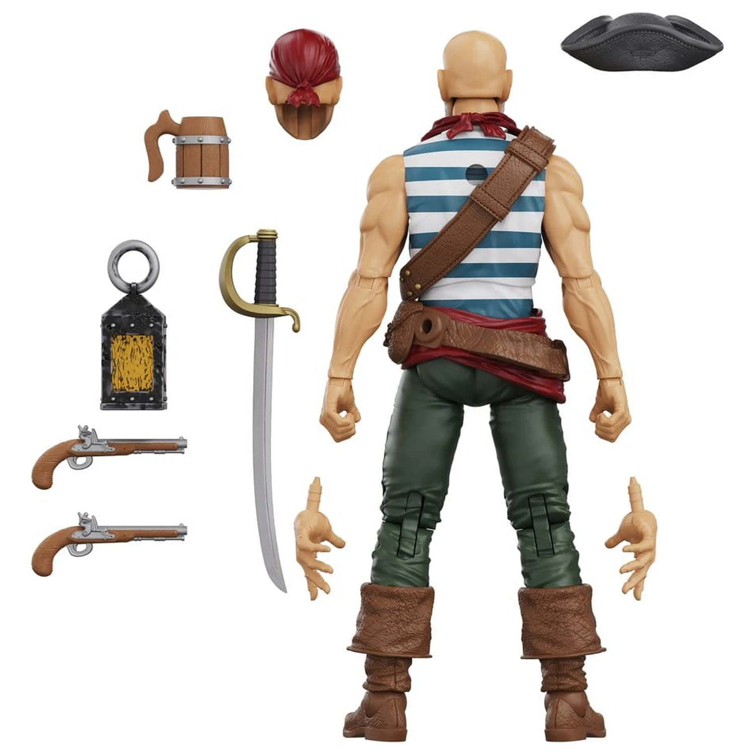 Hero H.A.C.K.S. Core Action Figure 1/18 Heroes and Villains Wave 1 Daniel Wright: Pirate Quartermaster poza produsului