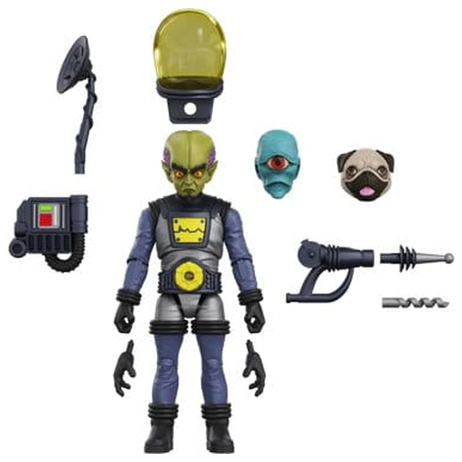 Hero H.A.C.K.S. Figurina de actiune Core 1/18 Heroes and Villains Wave 1 Zarko Resources Inc.: Galactic Prospectors poza produsului