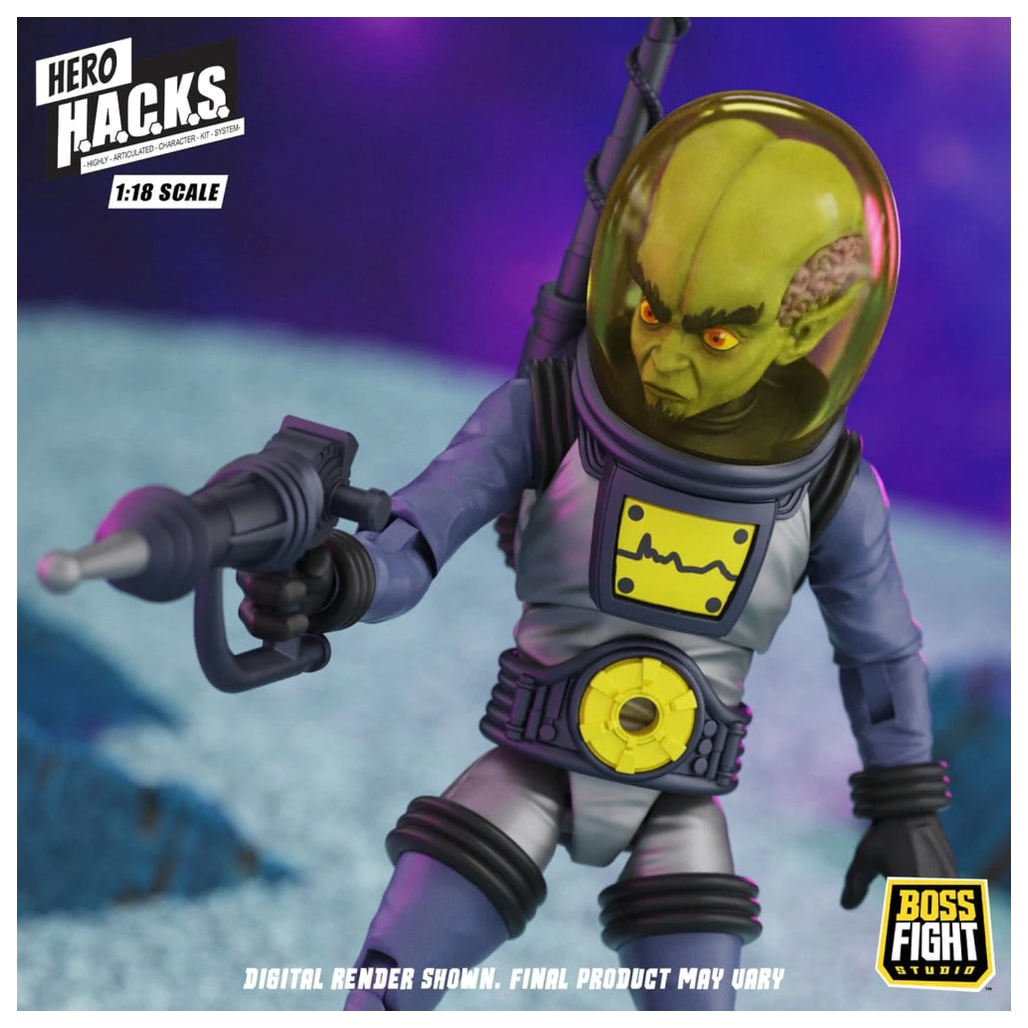 Hero H.A.C.K.S. Figurina de actiune Core 1/18 Heroes and Villains Wave 1 Zarko Resources Inc.: Galactic Prospectors poza produsului