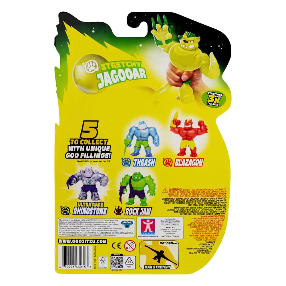 Figurină extensibilă Heroes of Goo Jit Zu Meteor Madness Jagooar 12 cm poza produsului