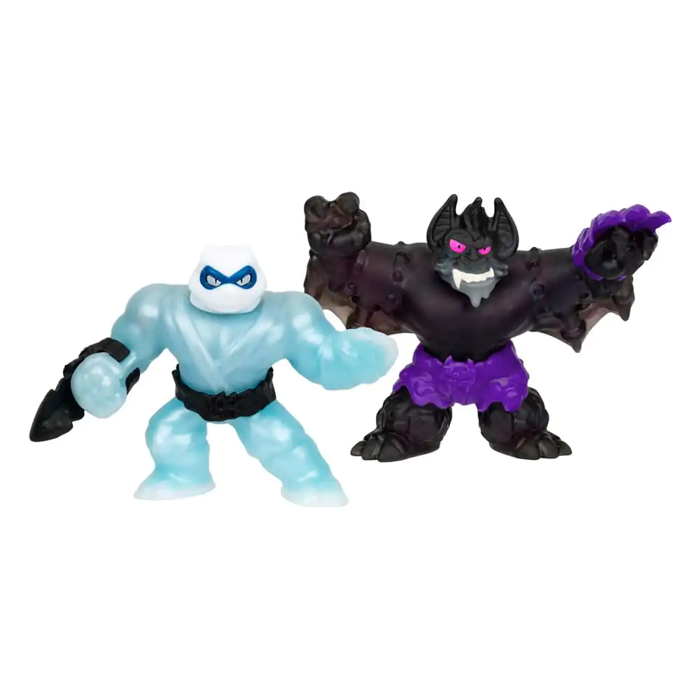 Heroes of Goo Jit Zu Meteor Madness Figurine elastice Set de 2 Pantaro vs. Sludgewing 12 cm poza produsului