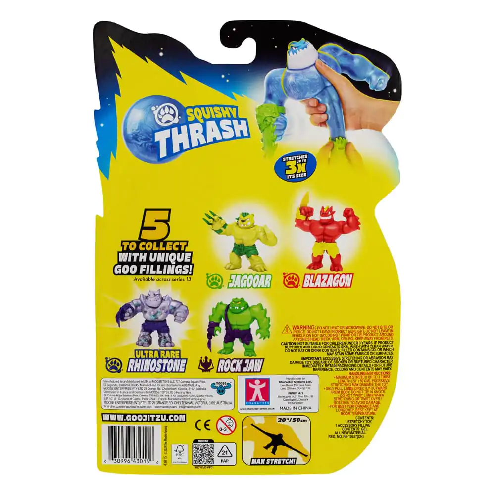 Figurină extensibilă Heroes of Goo Jit Zu Meteor Madness Thrash 12 cm poza produsului