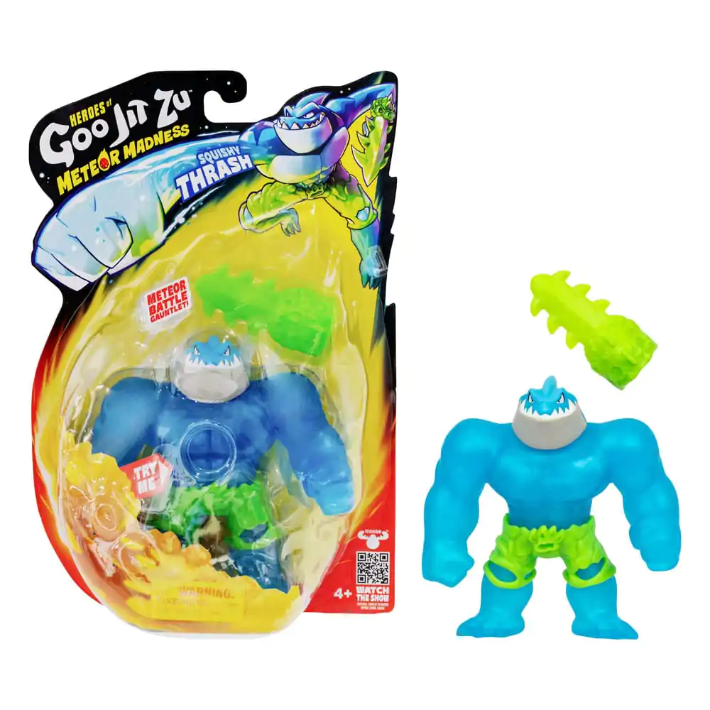 Figurină extensibilă Heroes of Goo Jit Zu Meteor Madness Thrash 12 cm poza produsului