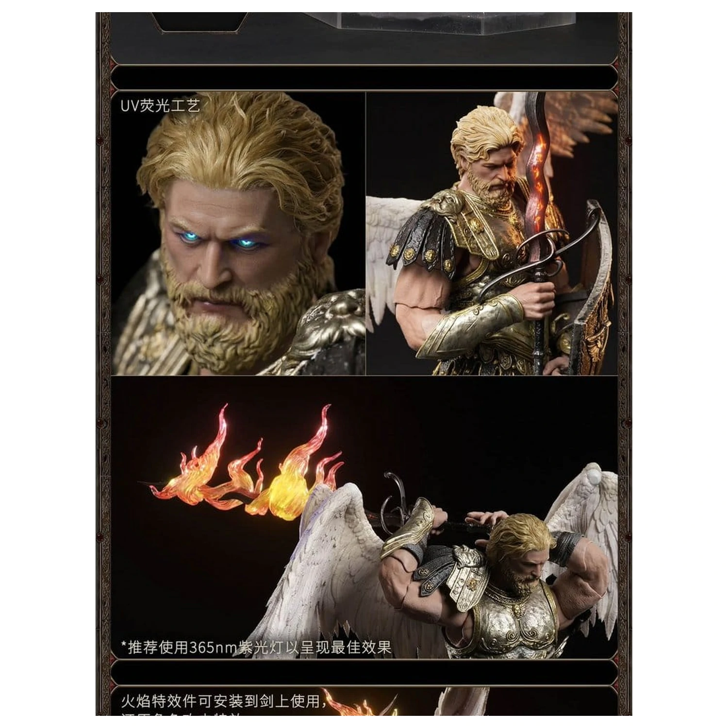 Heroes of Might and Magic III Figurina de actiune 1/12 Archangel (Deluxe Version) 15 cm poza produsului