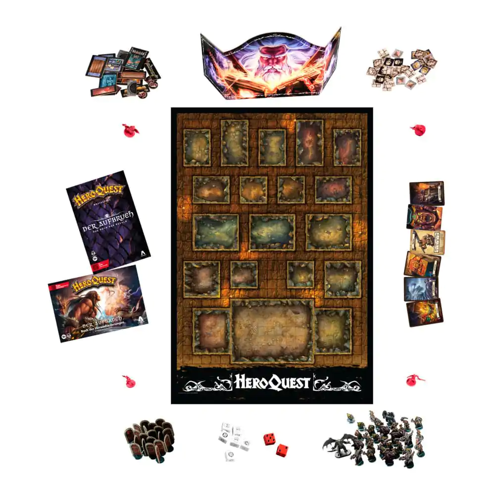 HeroQuest Joc de societate Der Aufbruch *German Version* poza produsului