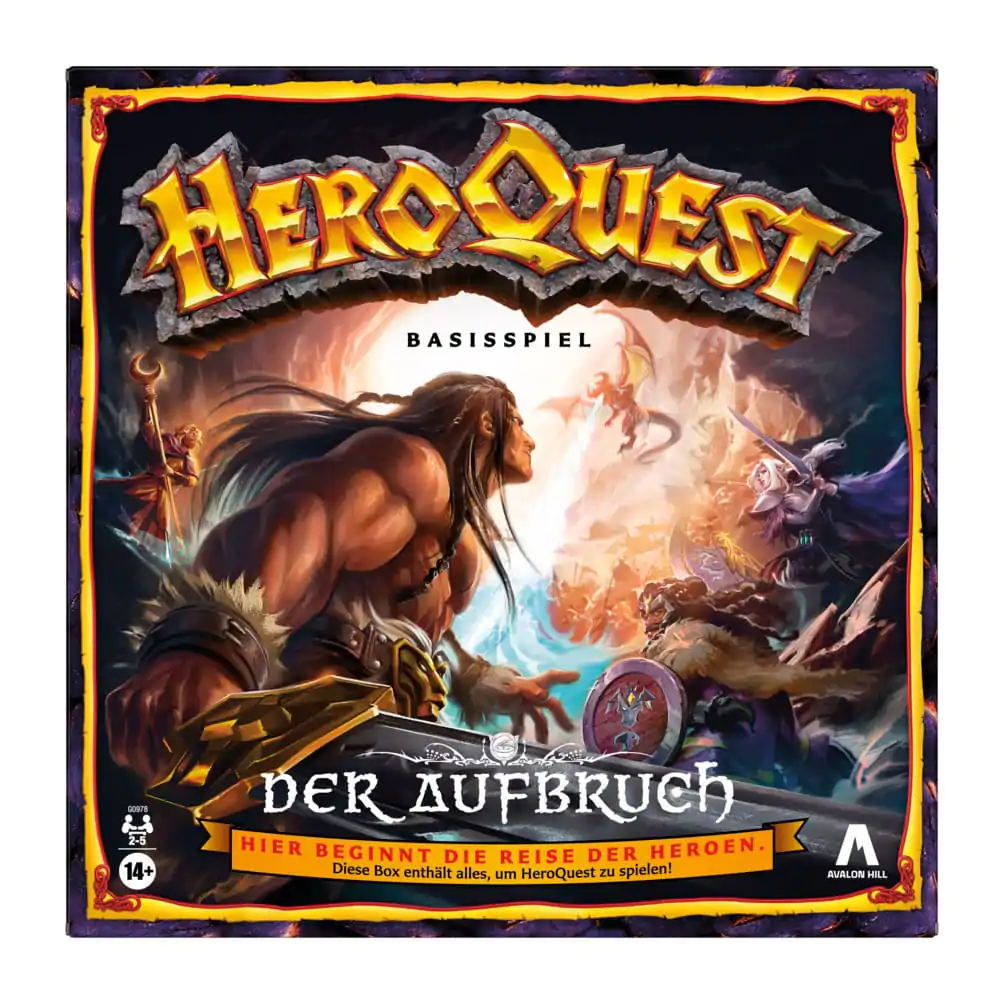 HeroQuest Joc de societate Der Aufbruch *German Version* poza produsului