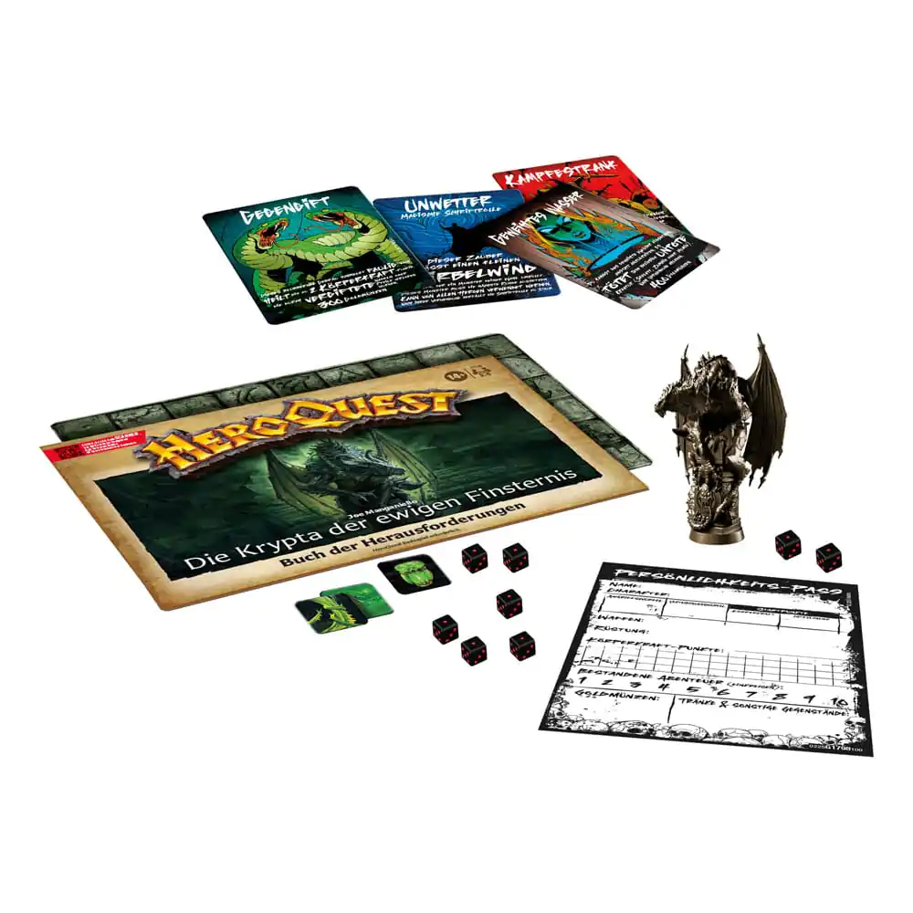 HeroQuest Board Game Expansion Die Krypta der ewigen Finsternis Pachet Quest *German Version* poza produsului