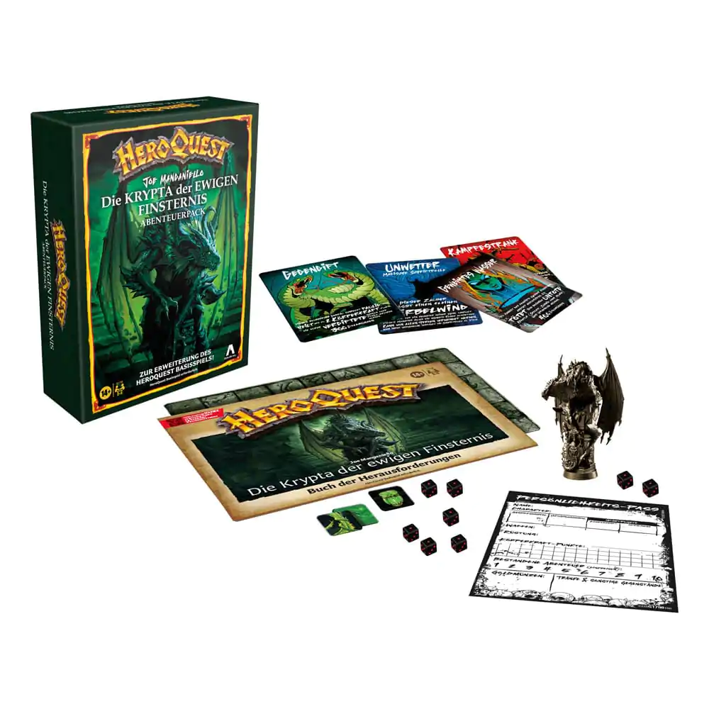 HeroQuest Board Game Expansion Die Krypta der ewigen Finsternis Pachet Quest *German Version* poza produsului