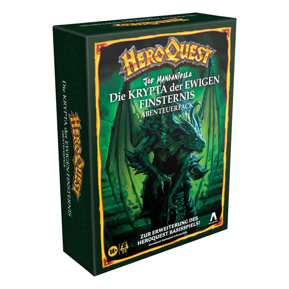 HeroQuest Board Game Expansion Die Krypta der ewigen Finsternis Pachet Quest *German Version* poza produsului