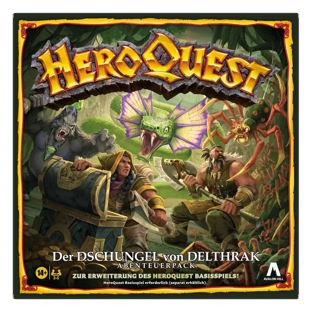 HeroQuest Joc de Societate Expansion Der Dschungel von Delthrak Quest Pack *German Version* poza produsului