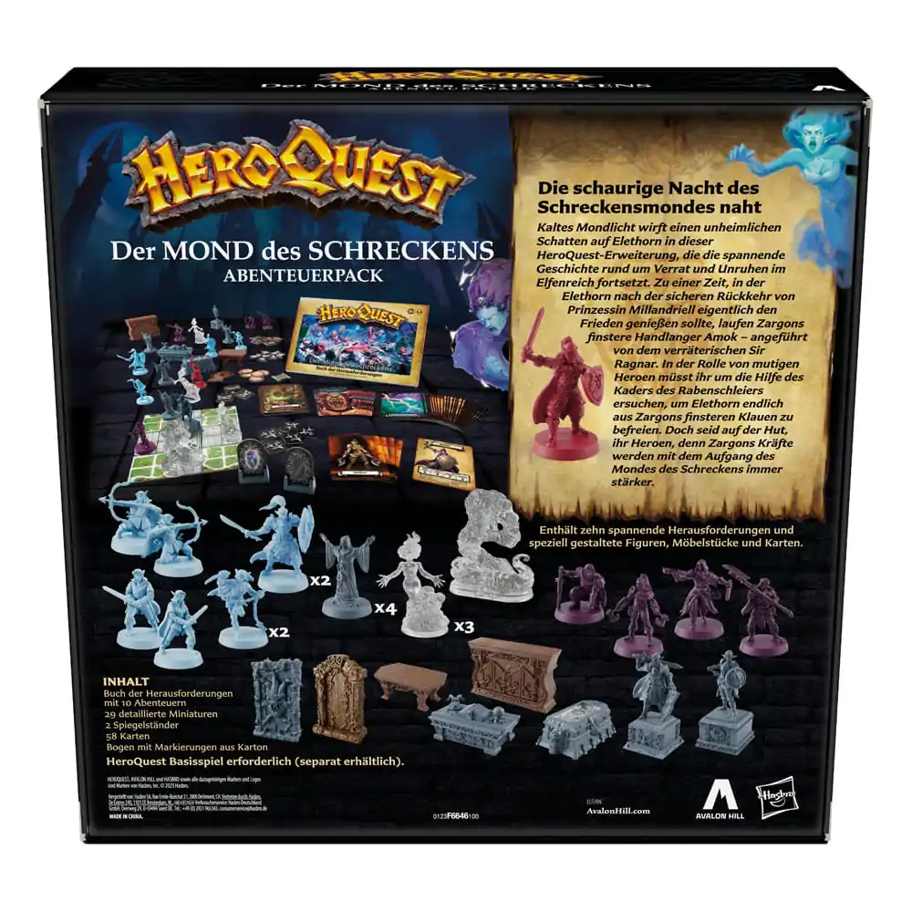 HeroQuest Joc de masă Expansion Der Mond des Schreckens Quest Pack *German Version* poza produsului