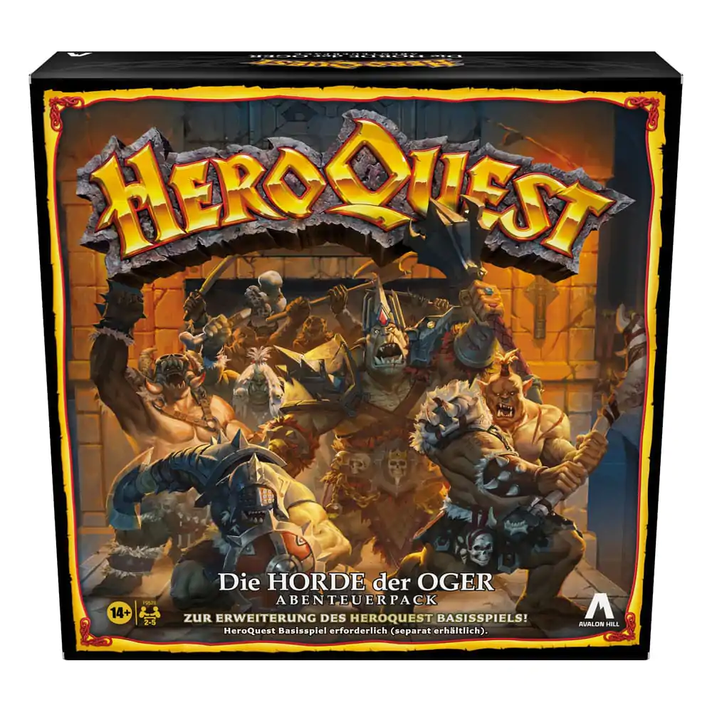 HeroQuest Board Game Expansion Die Horde der Oger Quest Pack *German Version* poza produsului