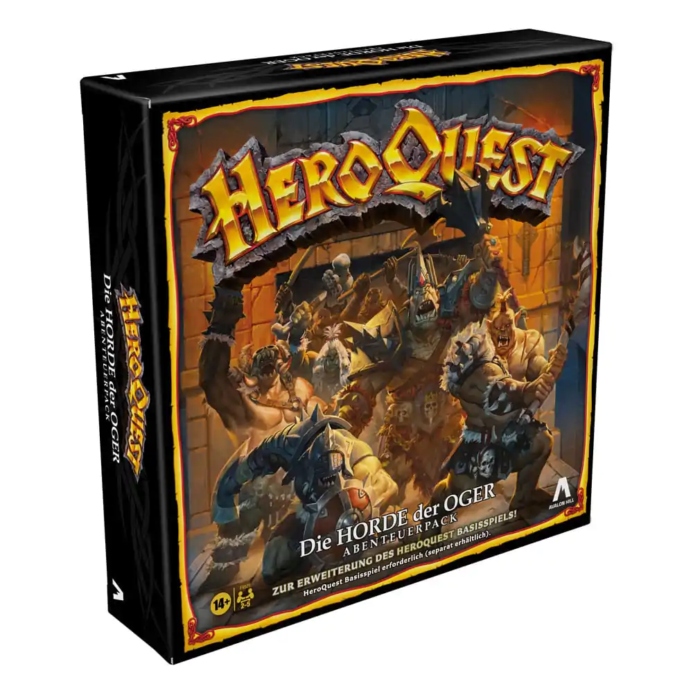 HeroQuest Board Game Expansion Die Horde der Oger Quest Pack *German Version* poza produsului
