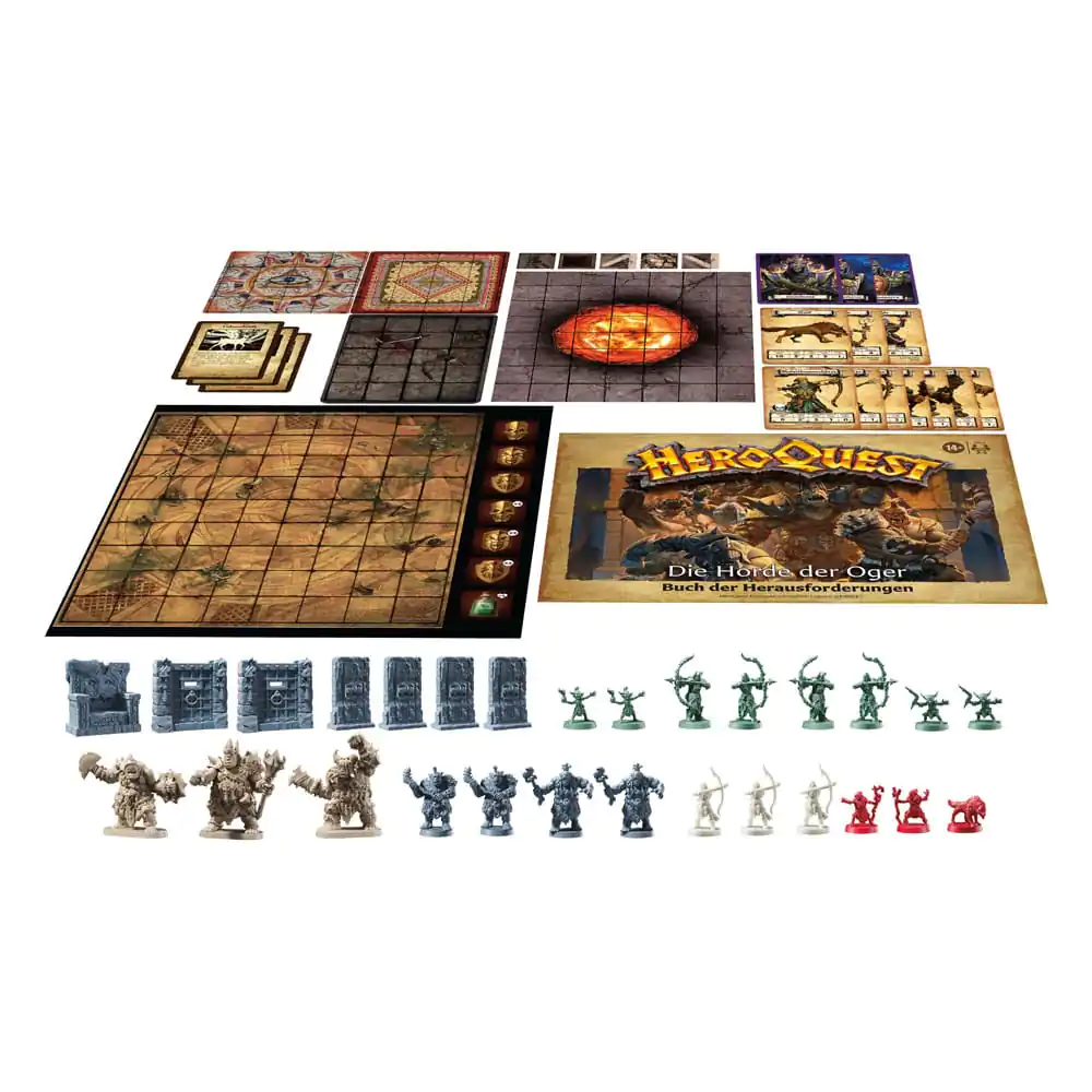 HeroQuest Board Game Expansion Die Horde der Oger Quest Pack *German Version* poza produsului