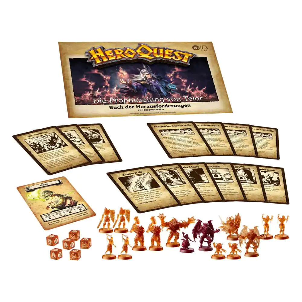 HeroQuest Board Game Expansion Set de misiuni Die Prophezeiung von Telor *Versiunea Germană* poza produsului