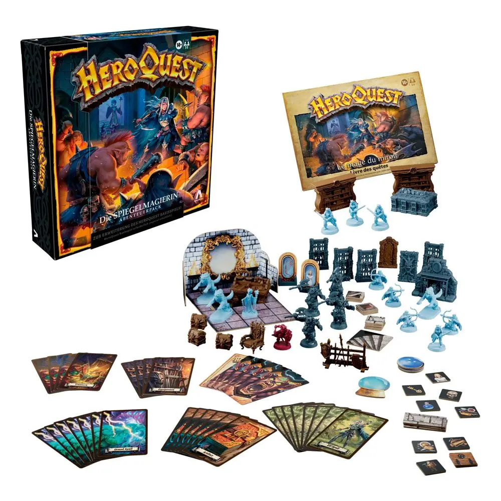 HeroQuest Joc de Societate Expansion Set de Misiuni Die Spiegelmagierin *Versiunea Germană* poza produsului