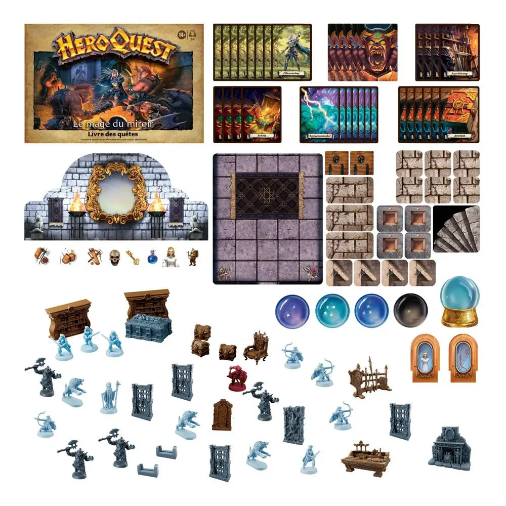 HeroQuest Joc de Societate Expansion Set de Misiuni Die Spiegelmagierin *Versiunea Germană* poza produsului